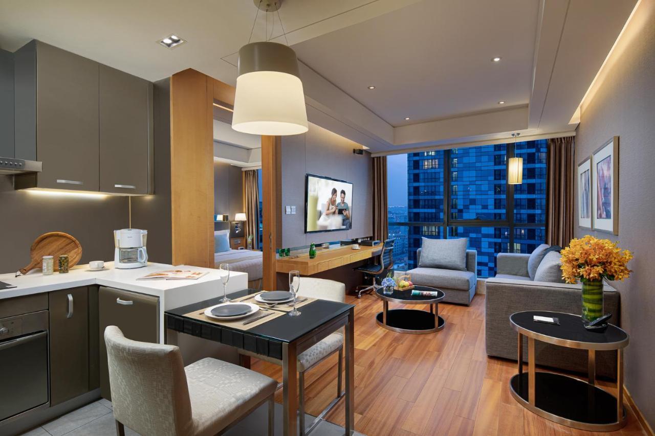 Ascott Raffles City Пекин Екстериор снимка