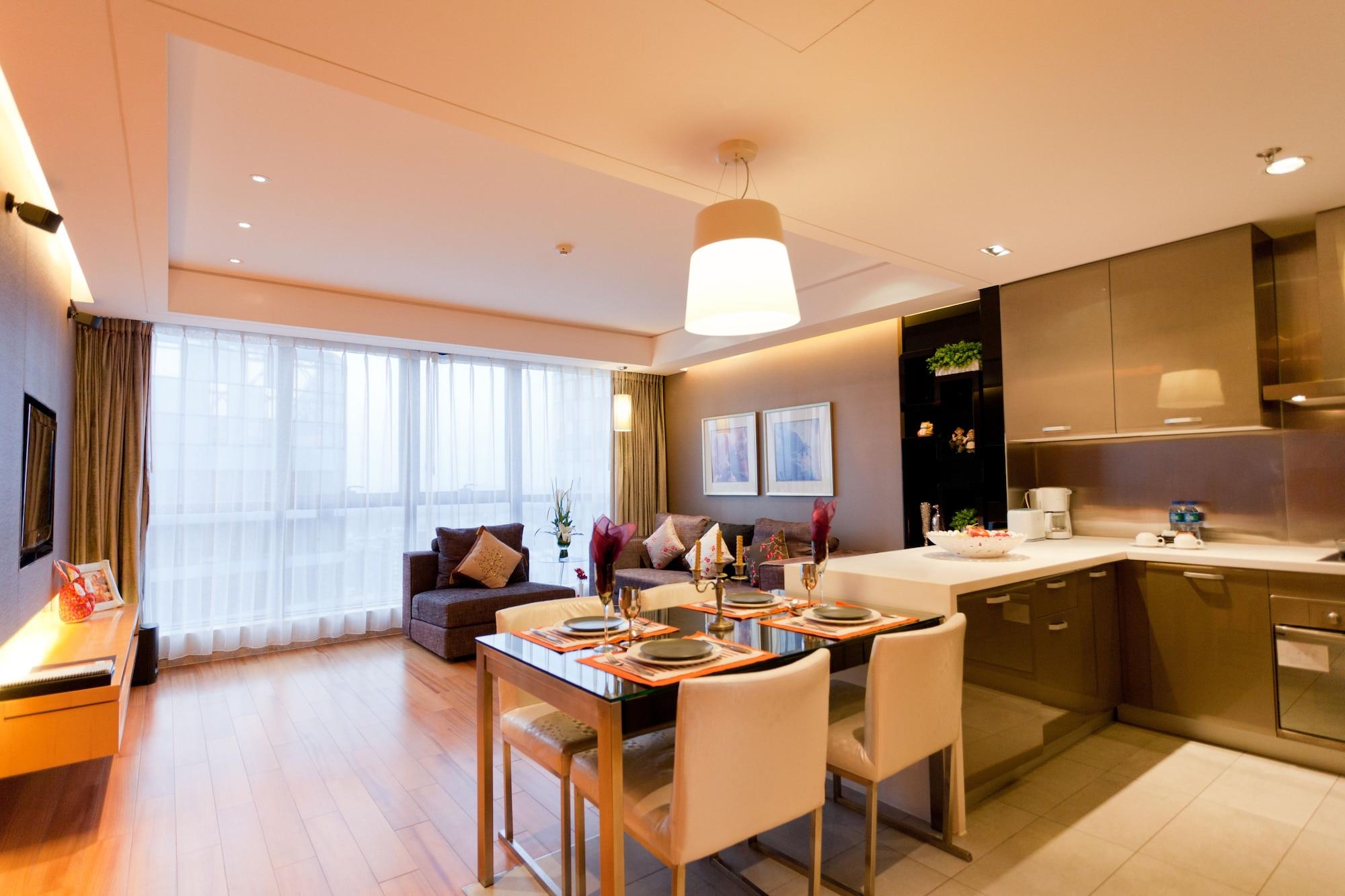 Ascott Raffles City Пекин Екстериор снимка
