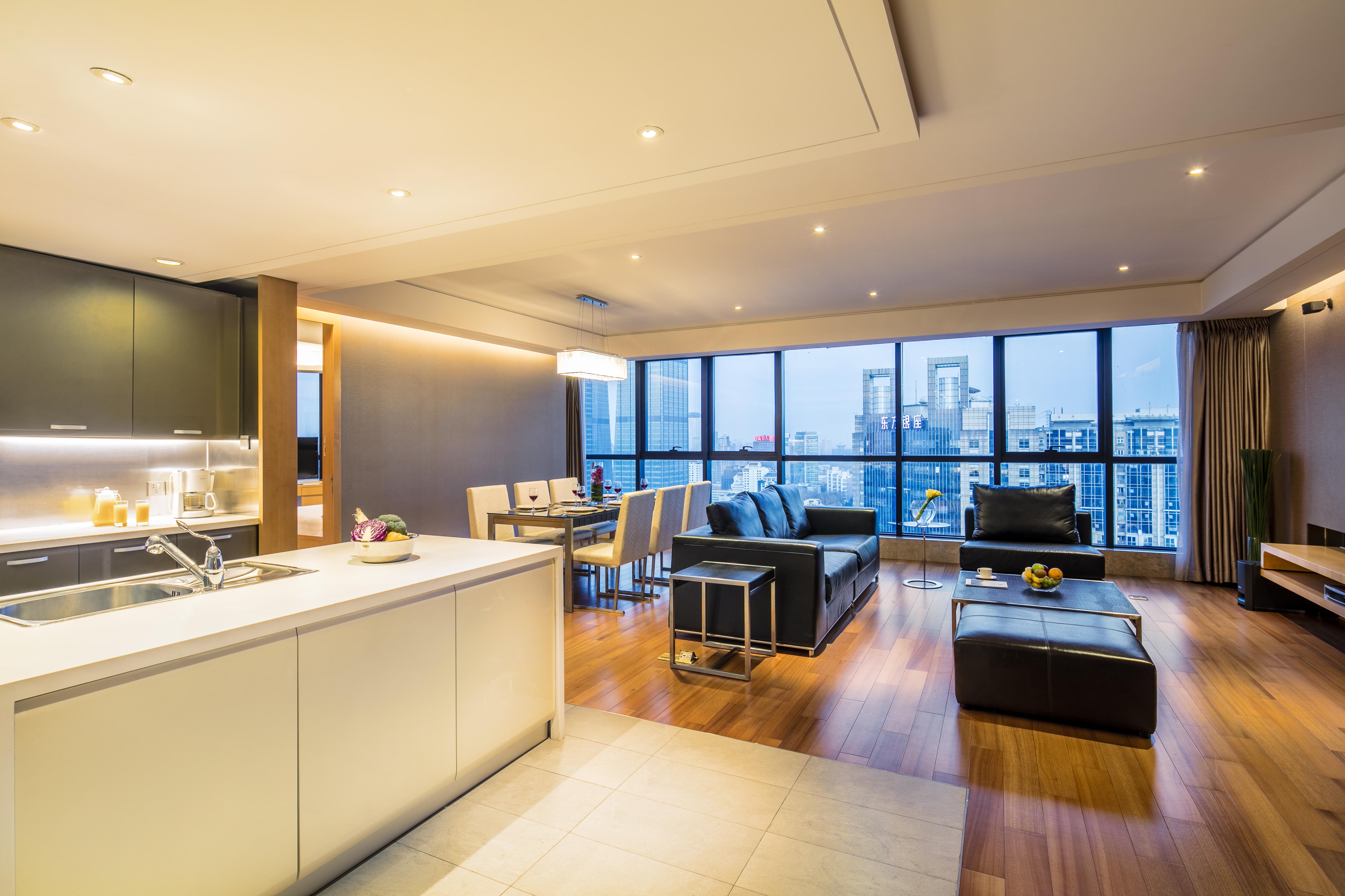 Ascott Raffles City Пекин Екстериор снимка