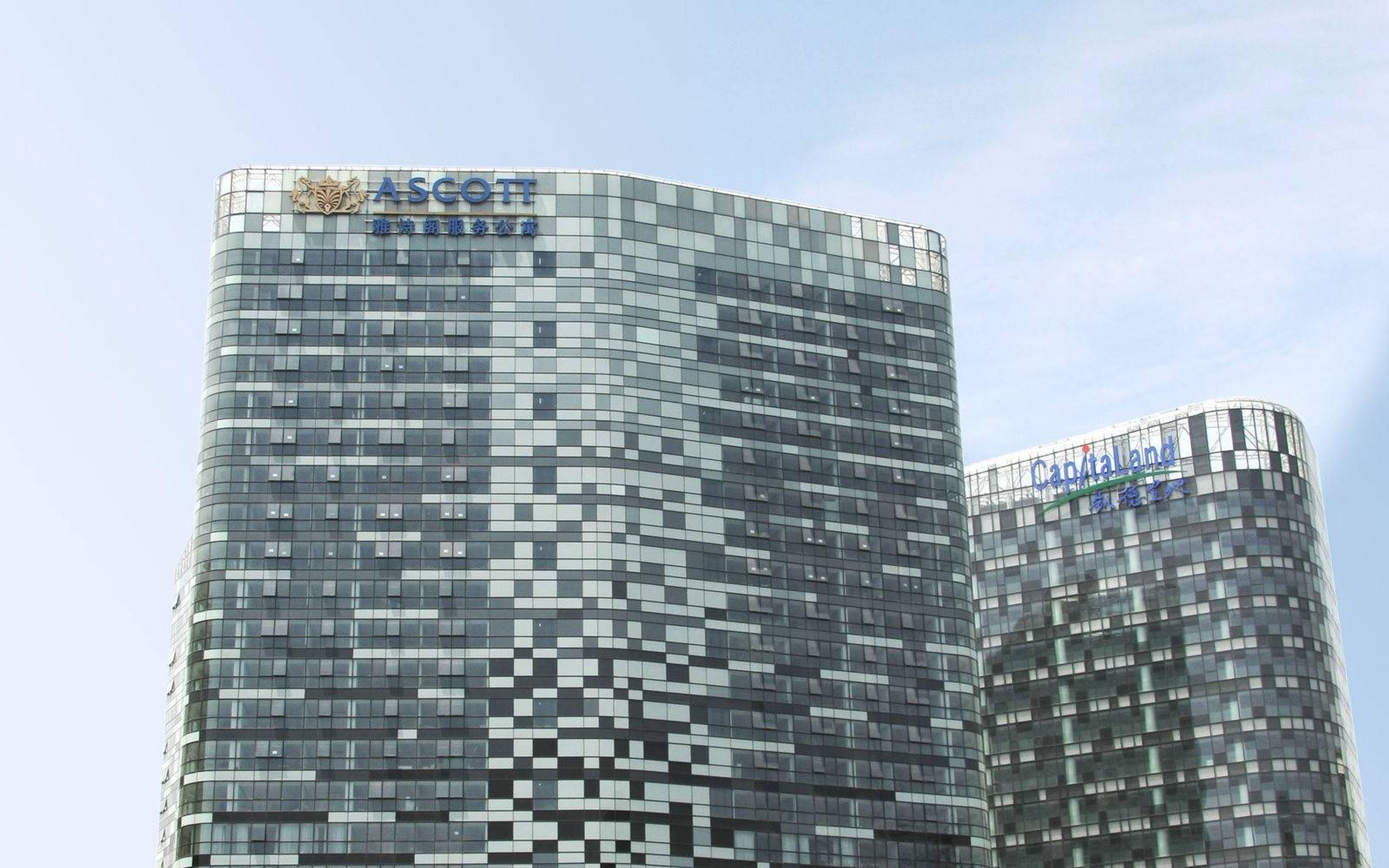 Ascott Raffles City Пекин Екстериор снимка