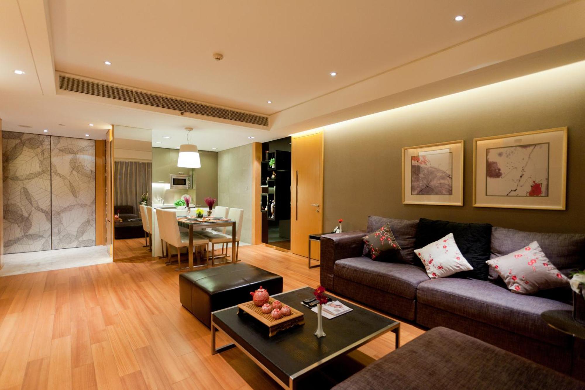 Ascott Raffles City Пекин Екстериор снимка